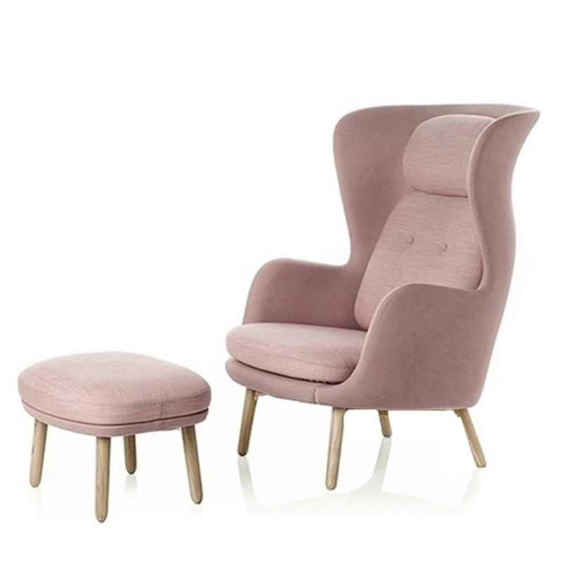 暖色款扶手椅簡(jiǎn)約北歐經(jīng)典休閑椅稻殼主人椅 宜家定制 母嬰美容會(huì)所酒店促銷家具