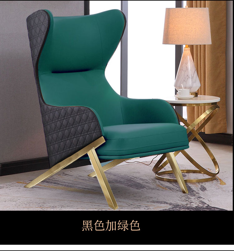 不銹鋼電鍍金色腳休閑椅 北歐設(shè)計(jì)師定制 意式極簡(jiǎn)商用家用卡西納