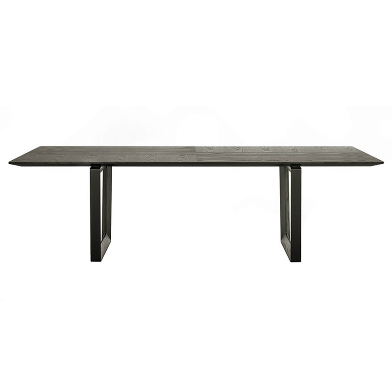 意大利波爾托那?弗勞 Roberto Lazzeroni 實(shí)木大餐桌餐椅組合 會(huì)議桌 簡(jiǎn)約時(shí)尚辦公桌