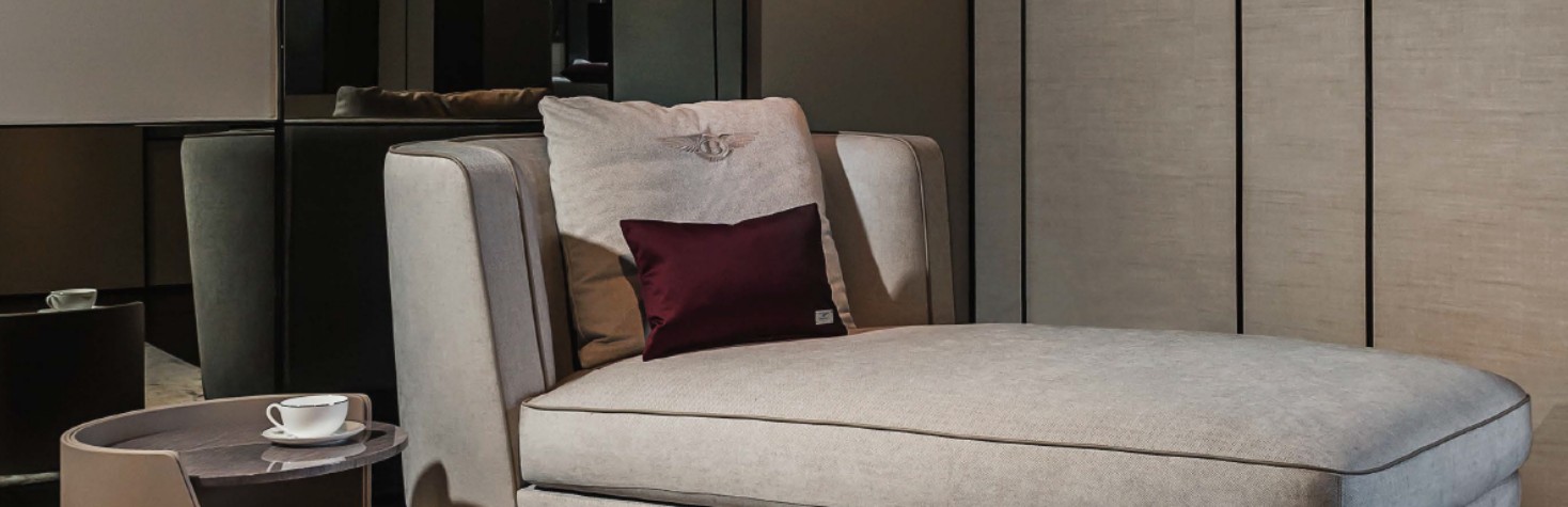 賓利家具斯坦福躺椅 BENTLEY HOME STAMFORD CHAISE LOUNGE 情侶單人貴妃沙發(fā)椅賓館酒店沙發(fā)