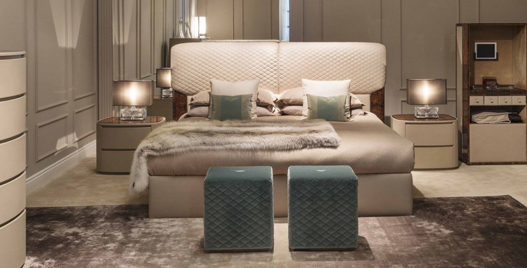 賓利家具BENTLEY HOME TODD 托德腳踏 腳凳 墩子榻 踩腳 床鋪組合家具 四方形沙發(fā)椅休閑椅酒吧椅