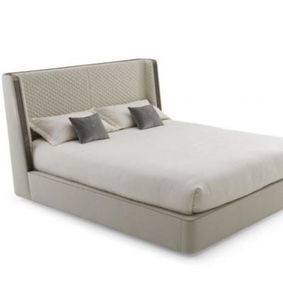 賓利家具斯坦福德床優(yōu)雅臥室 BENTLEY HOME STAMFORD BED 拉扣實木 電鍍金色床鋪