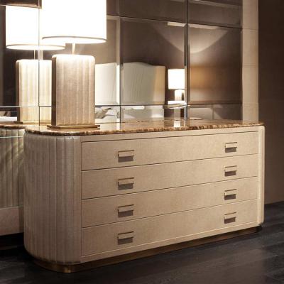 意大利RUGIANO柜系列 邊柜置物柜 多用途柜 五金不銹鋼電鍍大理石實(shí)木 布藝 皮質(zhì) 軟包硬包家具定制