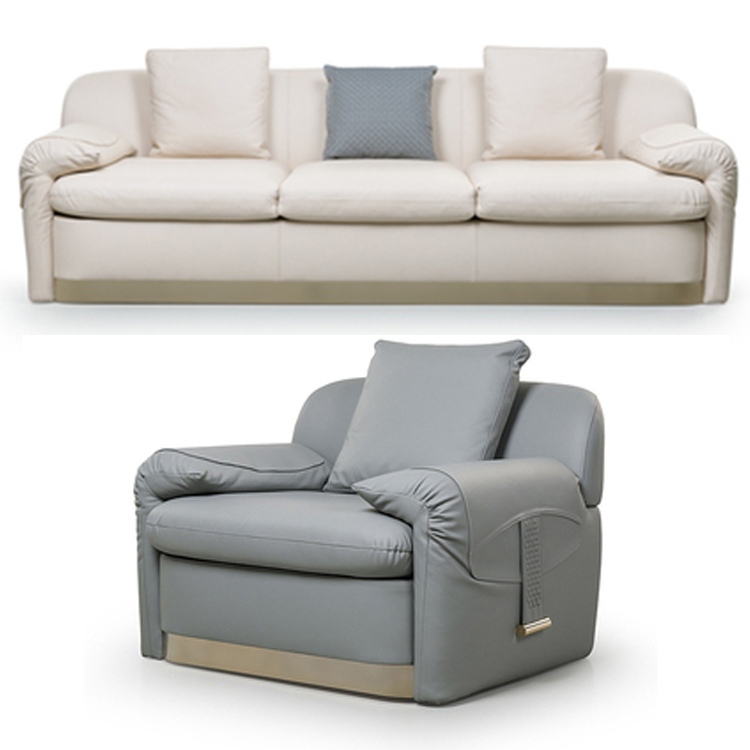意大利Turri Sofa 沙發(fā) 單人位雙人位三人位移沙發(fā) 五金超纖皮仿真皮布藝雪崩沙發(fā)