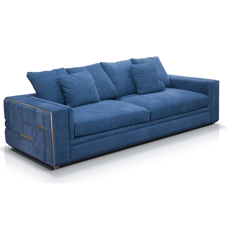 Visionnaire ? Sofa 輕奢沙發(fā) 單人位雙人位三人位沙發(fā) 標(biāo)準(zhǔn)版 不銹鋼拉絲嵌入包邊方塊方格磚塊沙發(fā)