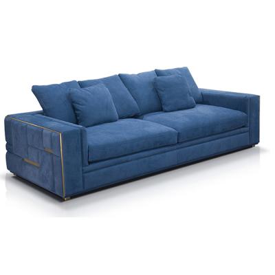 Visionnaire ? Sofa 輕奢沙發(fā) 單人位雙人位三人位沙發(fā) 標(biāo)準(zhǔn)版 不銹鋼拉絲嵌入包邊方塊方格磚塊沙發(fā)