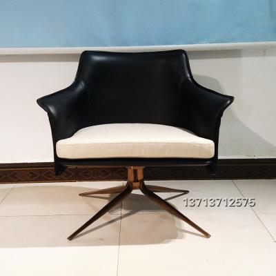 現(xiàn)貨意大利設(shè)計師休閑椅 玻璃鋼內(nèi)架穩(wěn)固定型 不銹鋼電鍍銅色玫瑰金槍黑金色