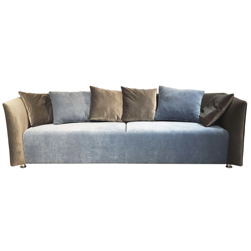 意大利分迪設(shè)計 簡約美式鄉(xiāng)村布藝 客廳酒店會所樣板房 多人沙發(fā)