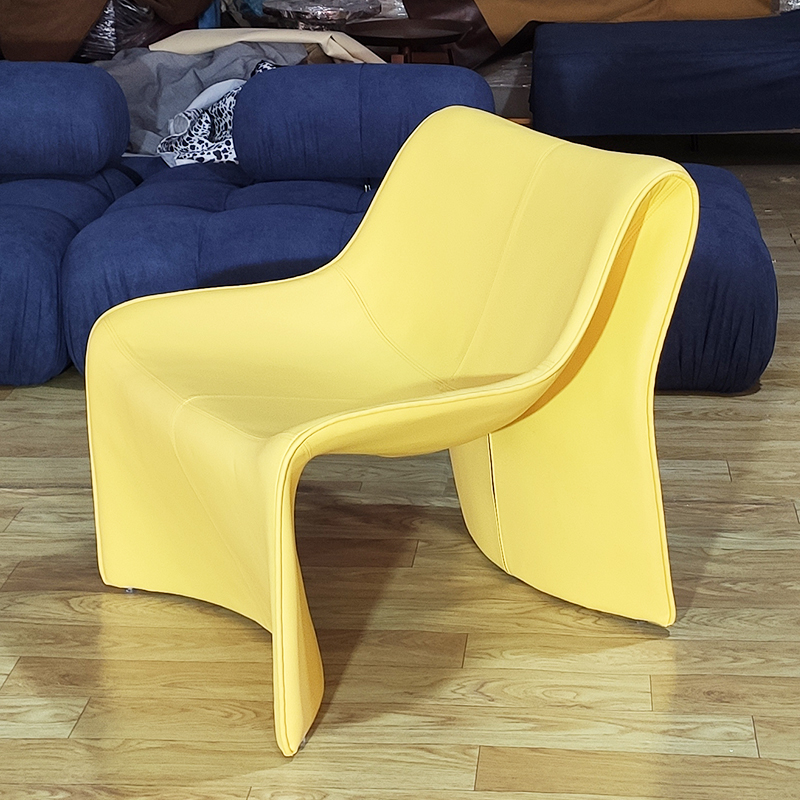 超薄款 意大利卡西納玻璃鋼高根鞋休閑椅5厘造型樣板 形象沙發(fā)椅