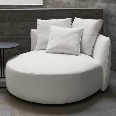 意大利Twils Matteo Ragni家具 厚墊扶手椅 意式極簡 酒店會(huì)所家居沙發(fā)椅