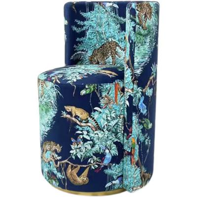 意大利輕奢簡(jiǎn)約現(xiàn)代沙發(fā)凳子設(shè)計(jì)師沙發(fā)椅 客廳咖啡廳會(huì)所單人沙發(fā)圖案圖紋