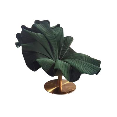 意式極簡玻璃鋼簡約現(xiàn)代設(shè)計(jì)師客廳會所花朵椅花瓣椅樣板房休閑椅