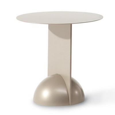 Alain Gilles新款意大利博納爾多結(jié)合體茶幾  半球圓矩形幾何邊幾角幾 酒店會(huì)所家用商用五金不銹鋼軟包沙發(fā)椅Bonaldo COMBINATION Tea table