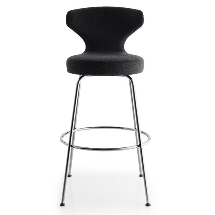 8款吧椅Naoto Fukasawa 意大利BEB 鳳蝶凳子高腳椅 五金不銹鋼腳 蝴蝶靠背椅深澤直人設(shè)計(jì)