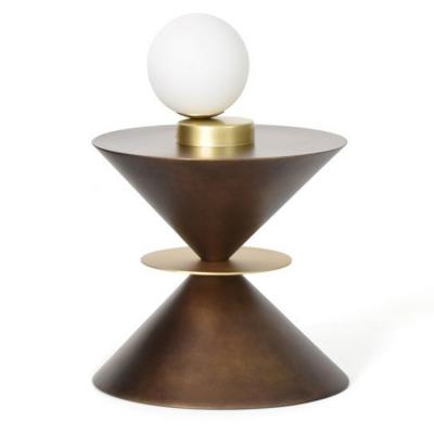 四款:Albania 2022 VIP DIAMOND Tea table 阿爾巴尼亞 宇宙茶幾玻璃鋼漆面/不銹鋼/電鍍金色茶幾/金色銅色電鍍