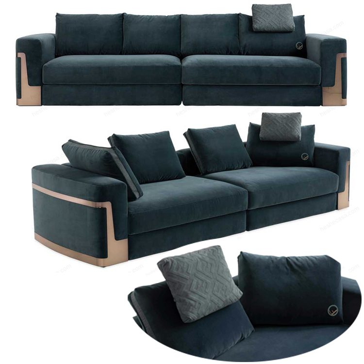 六款Karl Lagerfeld 分迪沙發(fā)大全:意大利芬迪家具 Fendi Casa  Sofa 不銹鋼布藝皮革 Borge Mogensen家用商用酒店會(huì)所