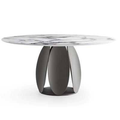 四款Rodolfo Dordoni意式大理石五金不銹鋼餐桌辦公桌高腳茶幾 Morica Morica Minotti 米洛提 貝拉吉奧桌子