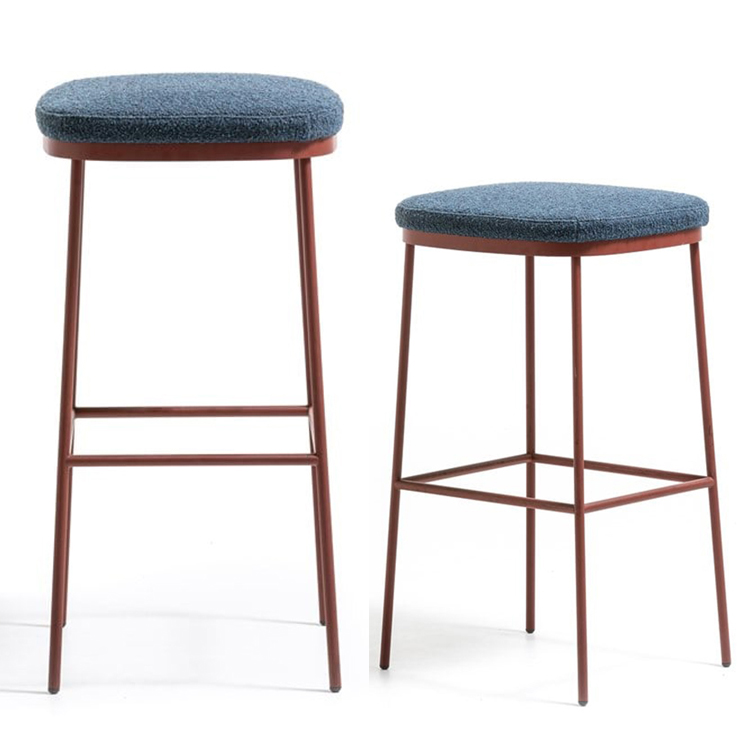 Moroso 意大利Johannes Torpe  三款凳子吧椅帶扶手吧椅 高腳椅 不銹鋼電鍍