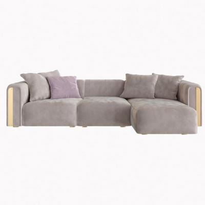 3款Guerra Vanni單人多人組合沙發(fā) 新中式Wittmann奢華古典不銹鋼Luca Nichetto