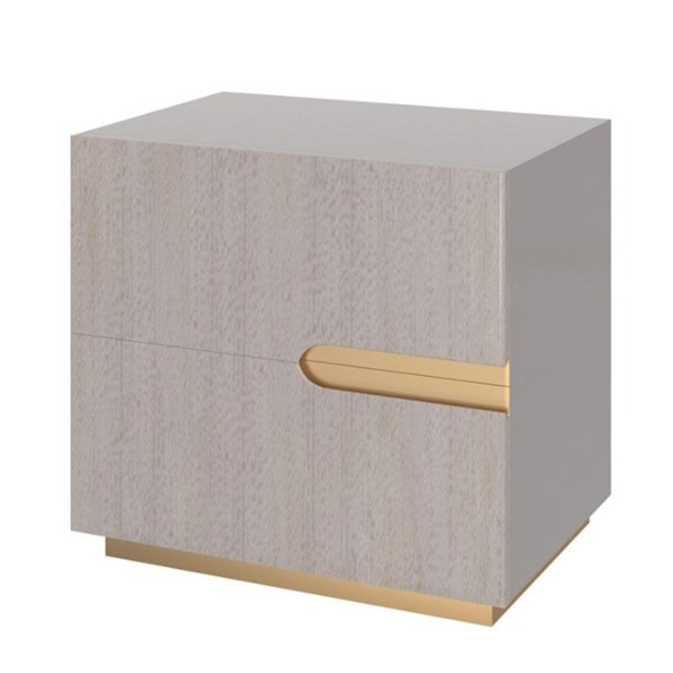 3款意大利Flou床頭柜 Emanuela Garbin 不銹鋼Guerra Vanni鍍金實(shí)木樣板房邊柜茶幾