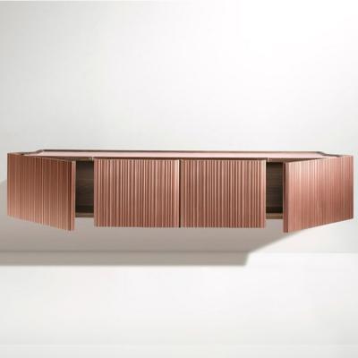 3款意大利DE CASTELLI金屬鍍金銅色多用途柜電視柜蕉櫥柜酒柜衣柜Adriano Design 輕奢后現(xiàn)代復(fù)古