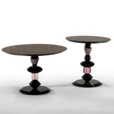 3款 托寧·卡薩Tonin Casa茶幾邊幾角幾 TOSCA DESIGN潘多拉水晶色透明腳桌子大理石