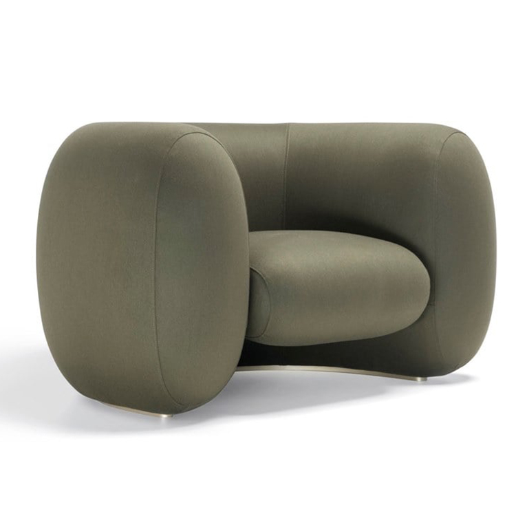 2023年十款Naoto Fukasawa單人休閑沙發(fā)躺椅De Bejarry多人位沙發(fā)Former Dainelli不銹鋼鍍金