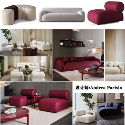 十款2024年Andrea Parisio不銹鋼單人扶手椅腳踏雙人沙發(fā)化妝凳子 意大利嵌邊弧形多人位沙發(fā)