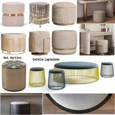 2024年12款PRADDY沙發(fā)腳踏凳Castello  Lagravinese換鞋Rui Martins腳凳子葡萄牙