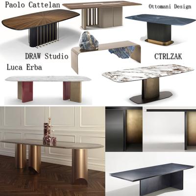 十款尊貴長餐桌Luca Erba輕奢Paolo Cattelan長桌辦公會議Ottomani 特效