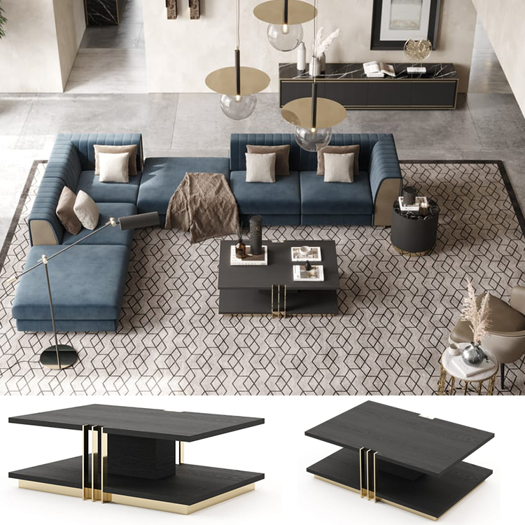 新款十款新品茶幾 不僅有Minotti的美觀且奢華時(shí)尚 還有Turri略帶的柔軟