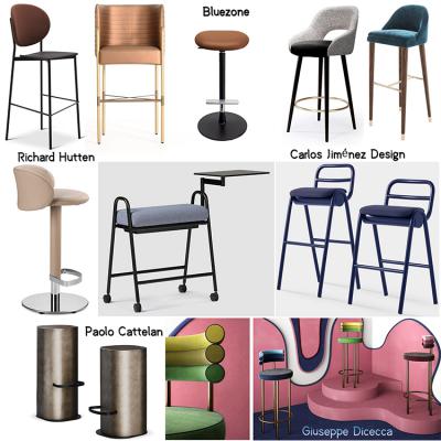 2025年款上市十款吧椅Paolo Nesi 藝術Laskasas高腳凳Bluezone輕奢凳子