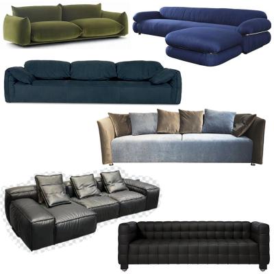 6款巴克斯特Paola Navone布蘭卡單人雙人多人落地沙發(fā) 意大利設(shè)計師家具定制Cassina