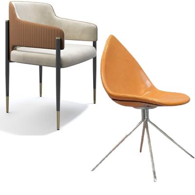 實(shí)物2款Karim Rashid設(shè)計(jì)師椅樹(shù)葉尖嘴椅電腦餐廳椅酒店吧Henrik Pedersen北歐風(fēng)情