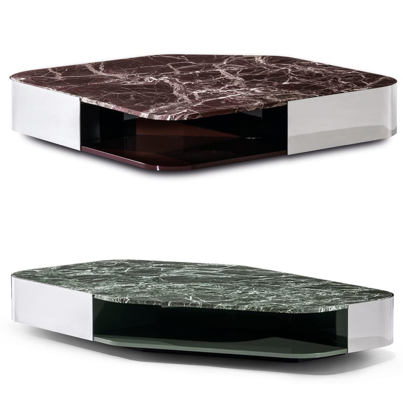 10款新品Minotti米洛提設(shè)計(jì)輕奢豪華Luca Erba意式后現(xiàn)代茶幾光亮光邊幾