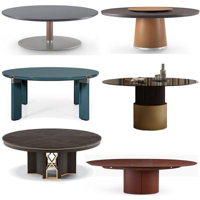 十款Turri新品意大利visionnaire設(shè)計藝術(shù)大桌子輕奢高端展示臺Midj 餐桌