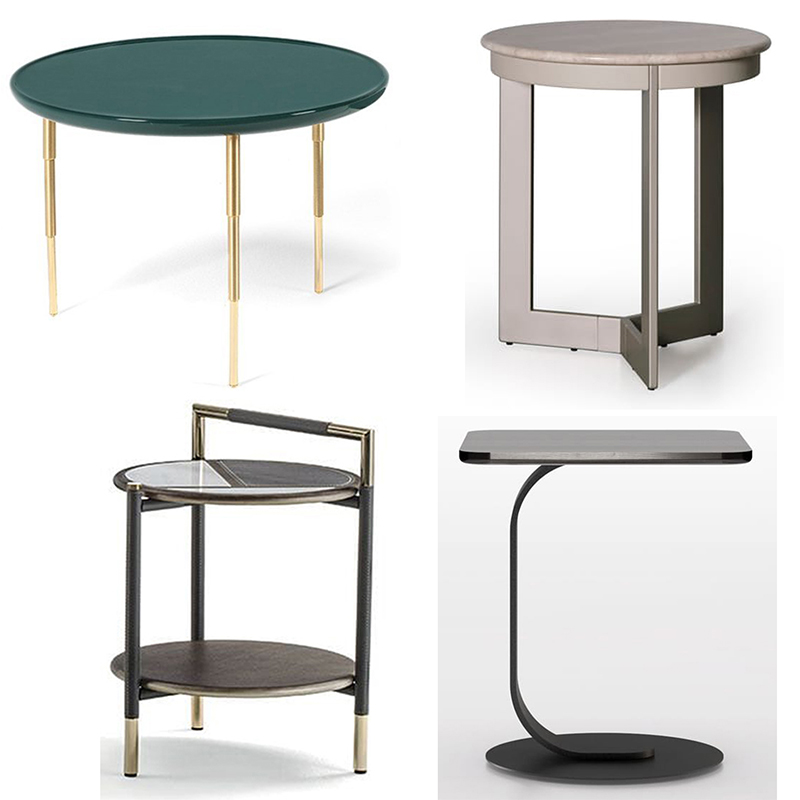 Turri 十款新品蒼鷺茶幾 意大利Luca Erba設(shè)計 不銹鋼鍍色大理石輕奢豪華咖啡桌圓形細(xì)腳