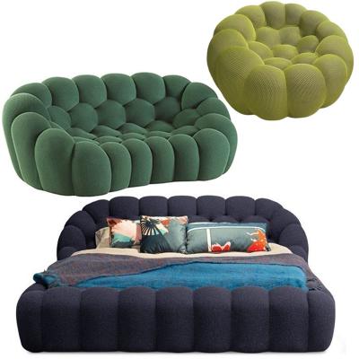 4款Roche Bobois BUBBLE歐洲新品博布瓦系列家具 泡泡云朵床鋪 圓潤曲線舒適海洋彈性