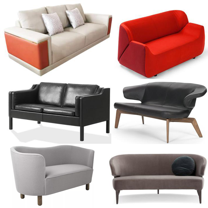 六款Karl Lagerfeld 分迪沙發(fā)大全:意大利芬迪家具 Fendi Casa Sofa 不銹鋼布藝皮革 Borge Mogensen家用商用酒店會所