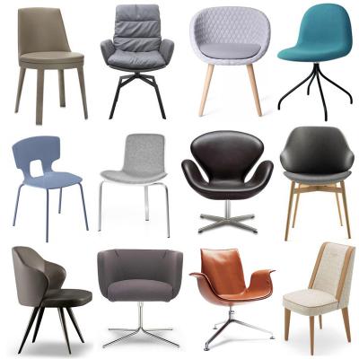 12款椅子BENTLEY賓利家具STAMFORD CHAIRGuillaumier Ponza辦公北歐風(fēng)格天鵝椅時尚休閑椅餐椅 小戶型家居椅