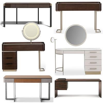 |新品|十款意式Minotti設(shè)計 Turri后現(xiàn)代化妝臺Marco Piva邊桌邊柜寫字桌